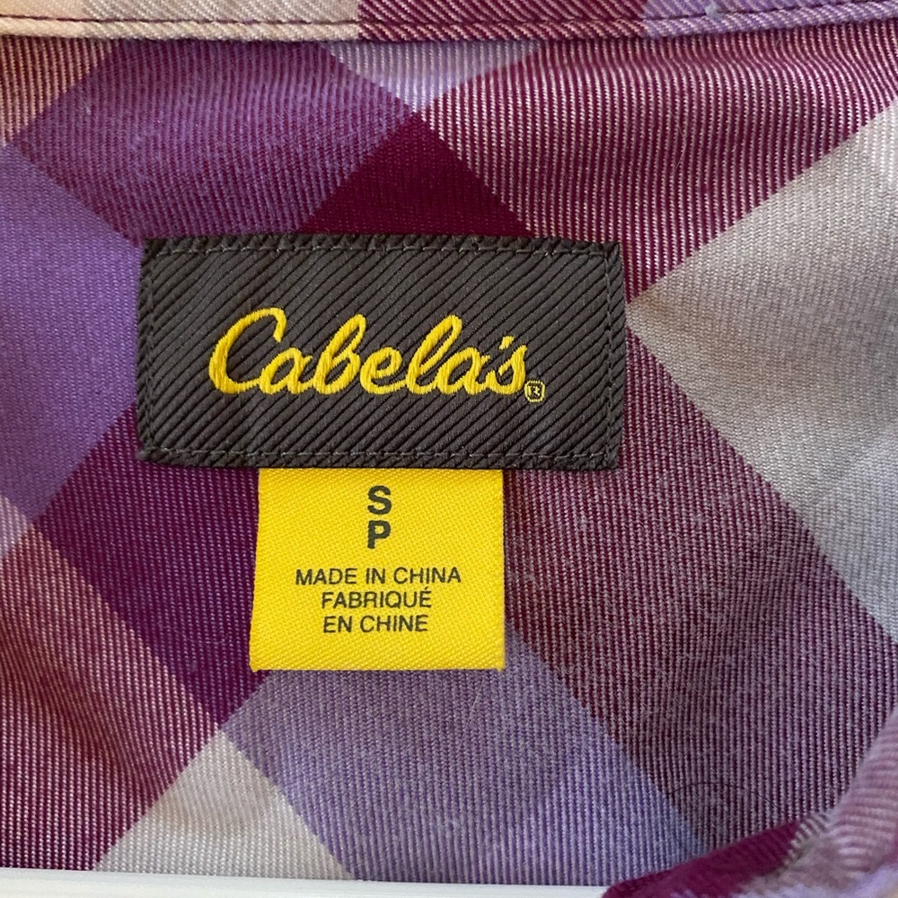 Cabela’s Purple Flannel/ Offers Welcome - Picture 3 of 3